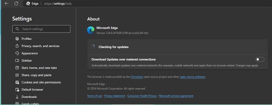 [GUIDE] How to Update Microsoft Edge Browser In Your System?